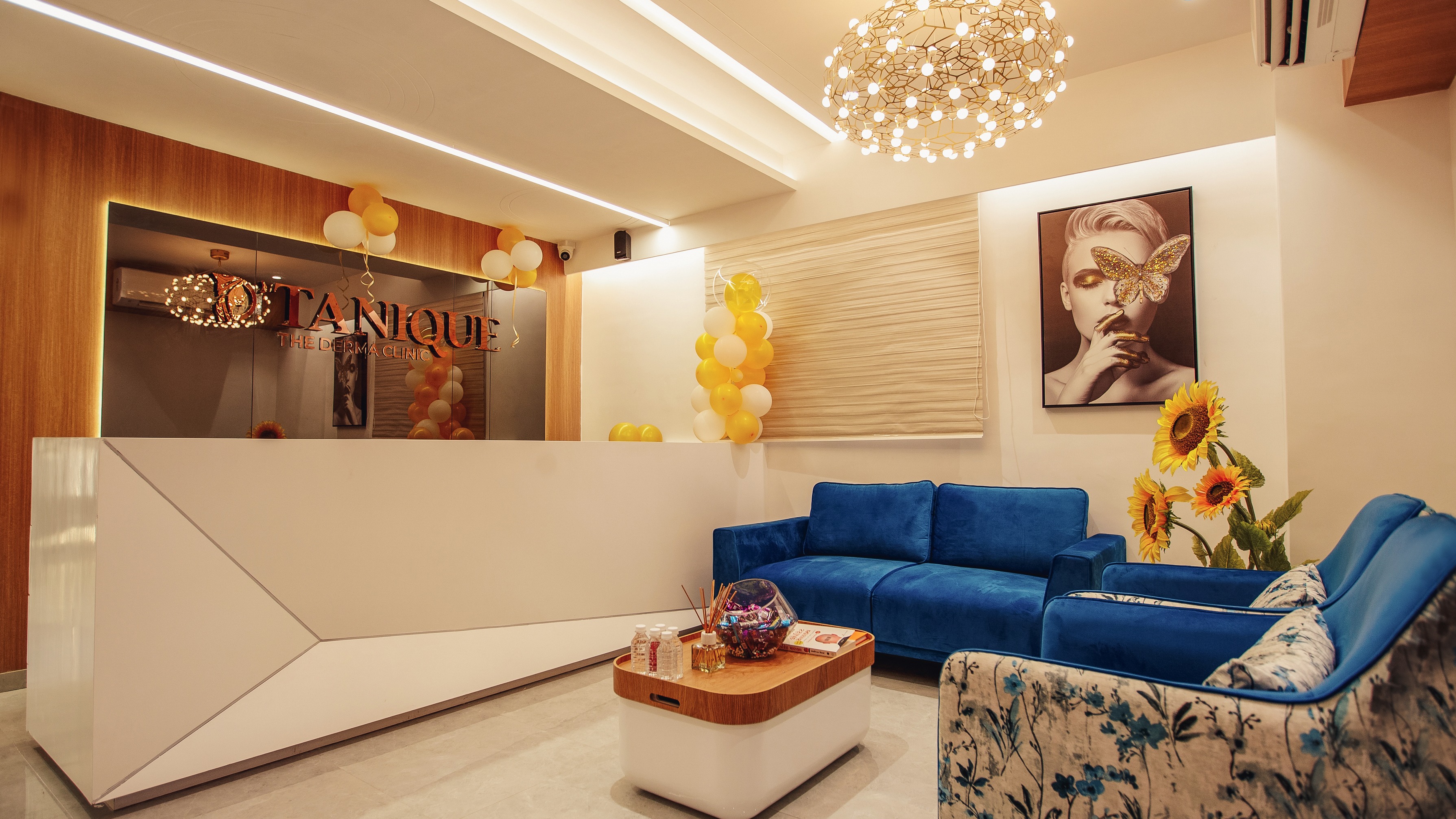 D'Tanique premium clinic interior in Surat